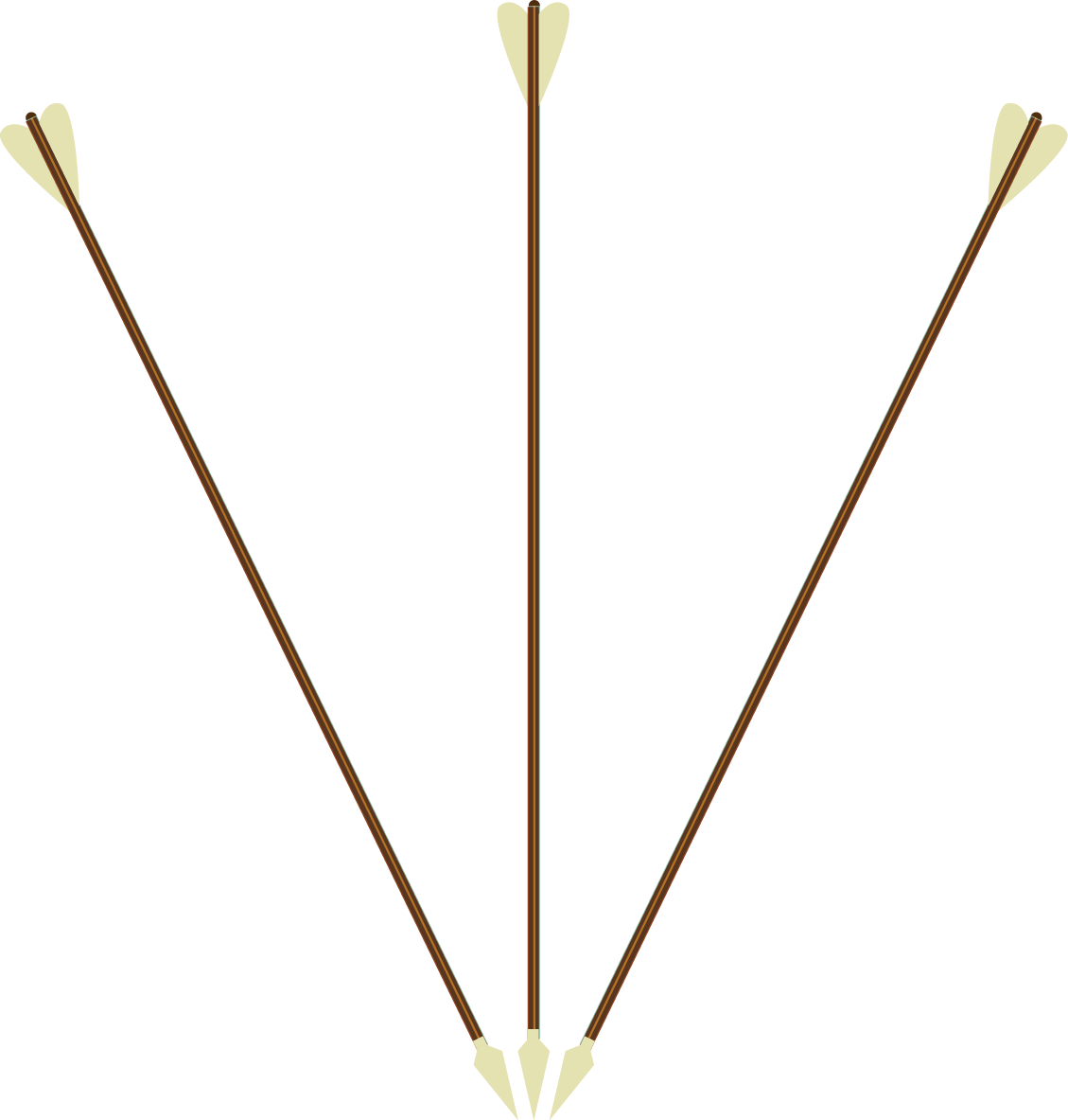 3 arrows